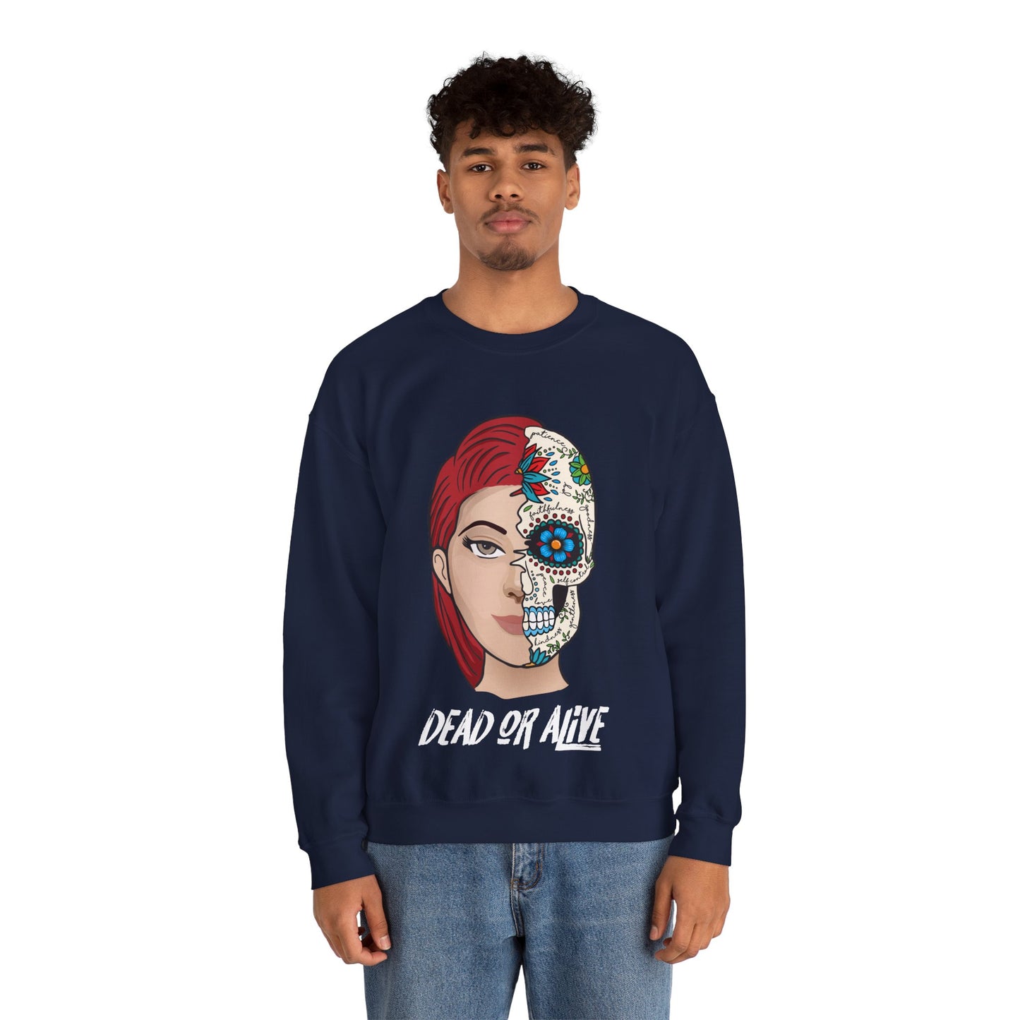 DEAD OR ALIVE (ESTHER) - CREWNECK SWEATSHIRT