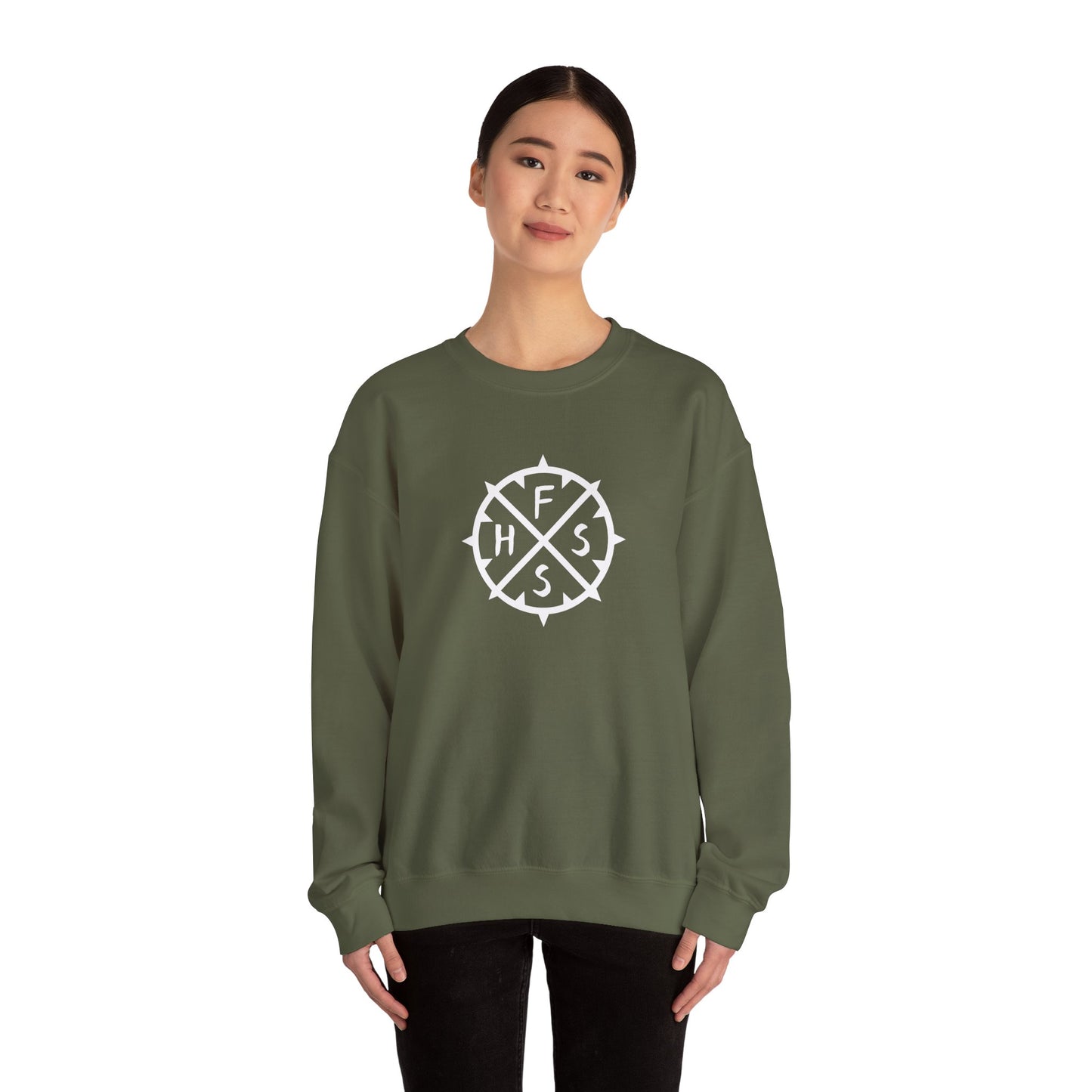 LIVE BY FAITH - CREWNECK SWEATSHIRT