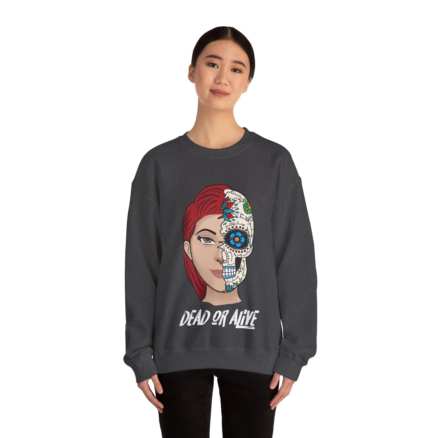DEAD OR ALIVE (ESTHER) - CREWNECK SWEATSHIRT
