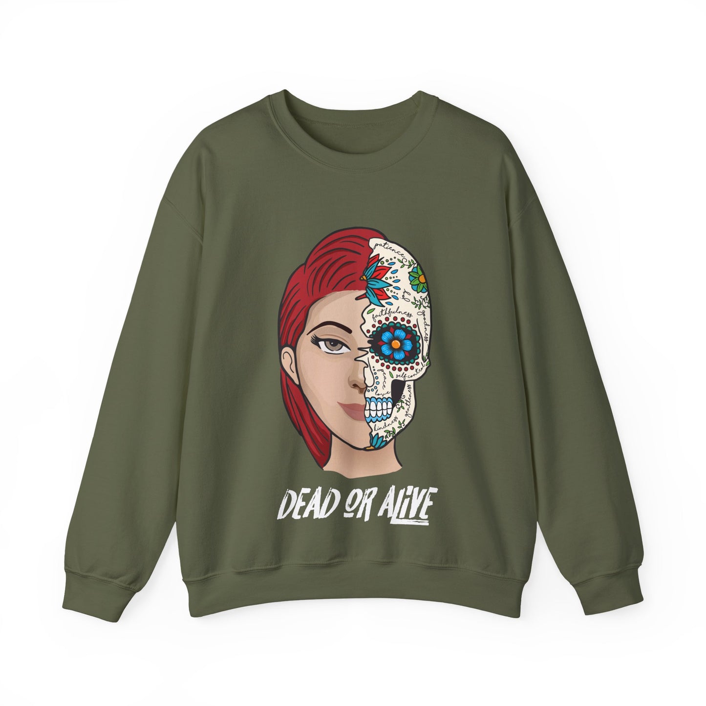 DEAD OR ALIVE (ESTHER) - CREWNECK SWEATSHIRT