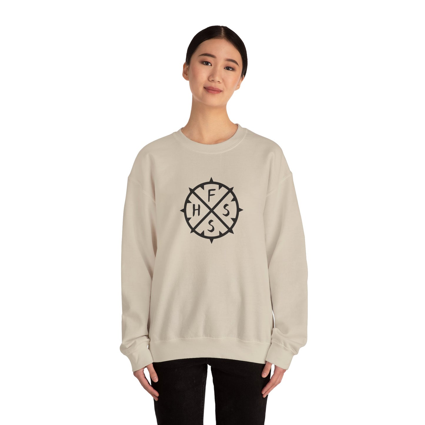 LIVE BY FAITH - CREWNECK SWEATSHIRT