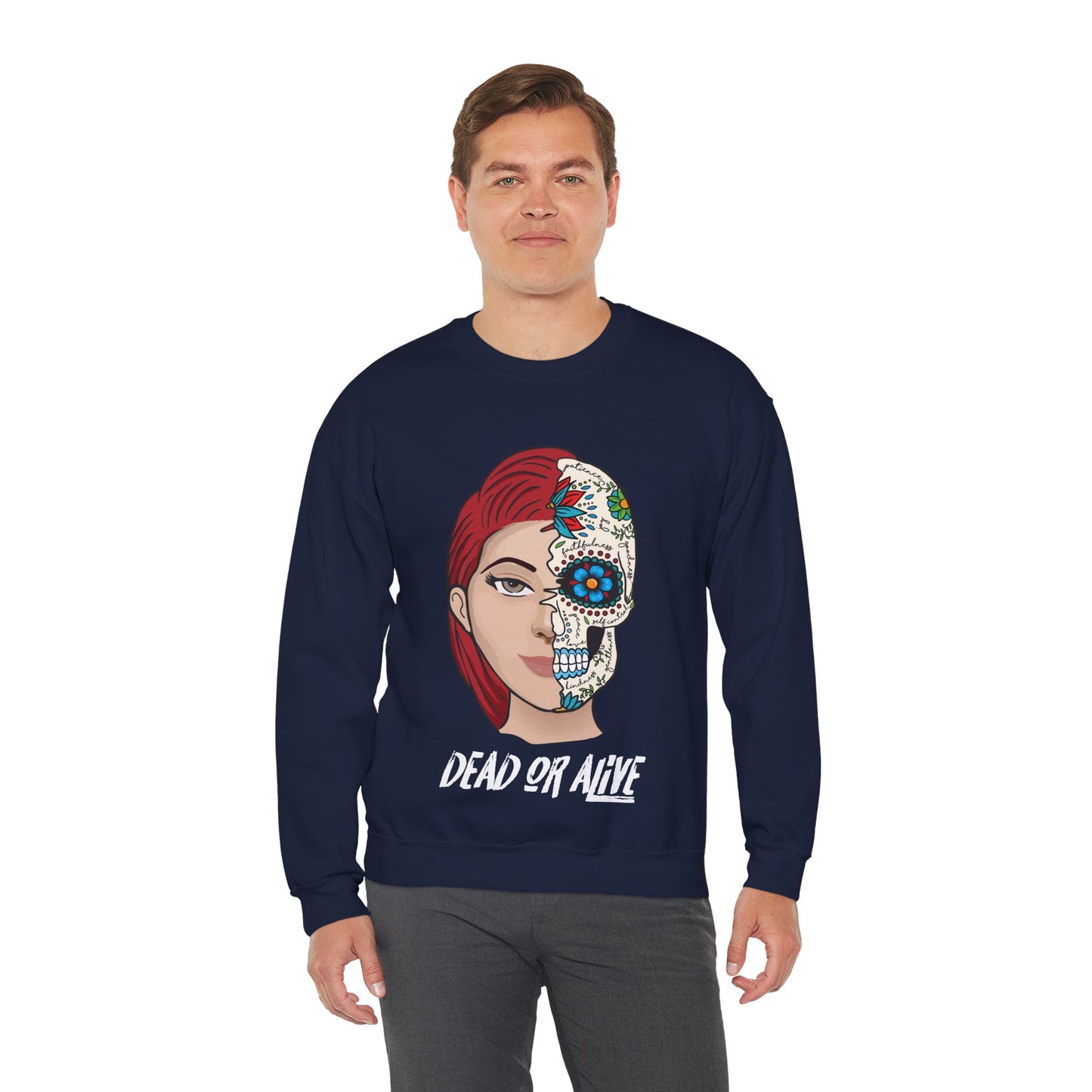 DEAD OR ALIVE (ESTHER) - CREWNECK SWEATSHIRT