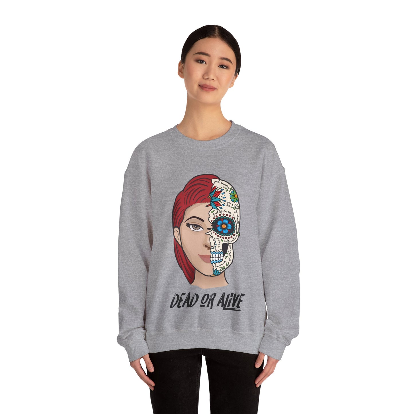 DEAD OR ALIVE (ESTHER) - CREWNECK SWEATSHIRT
