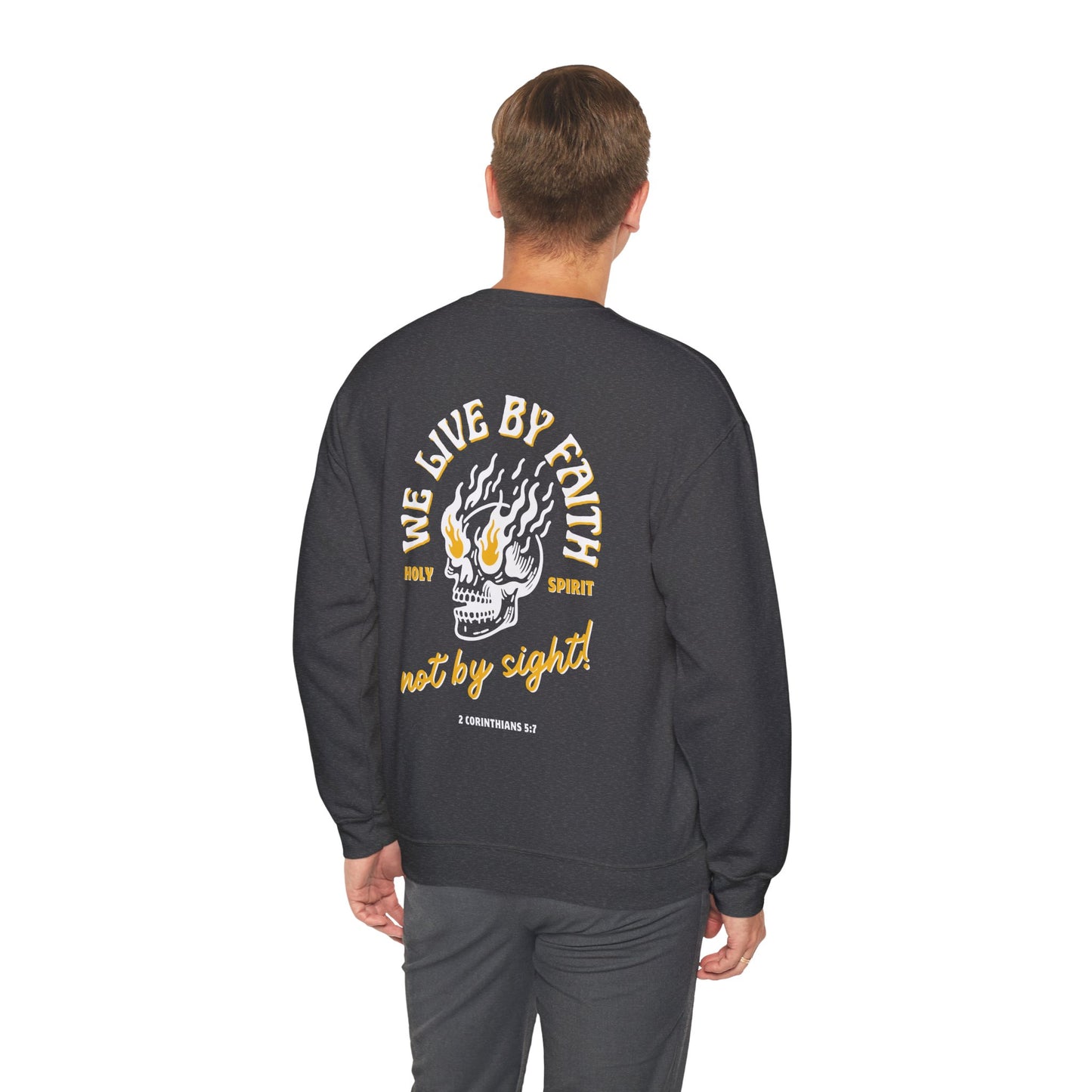 LIVE BY FAITH - CREWNECK SWEATSHIRT