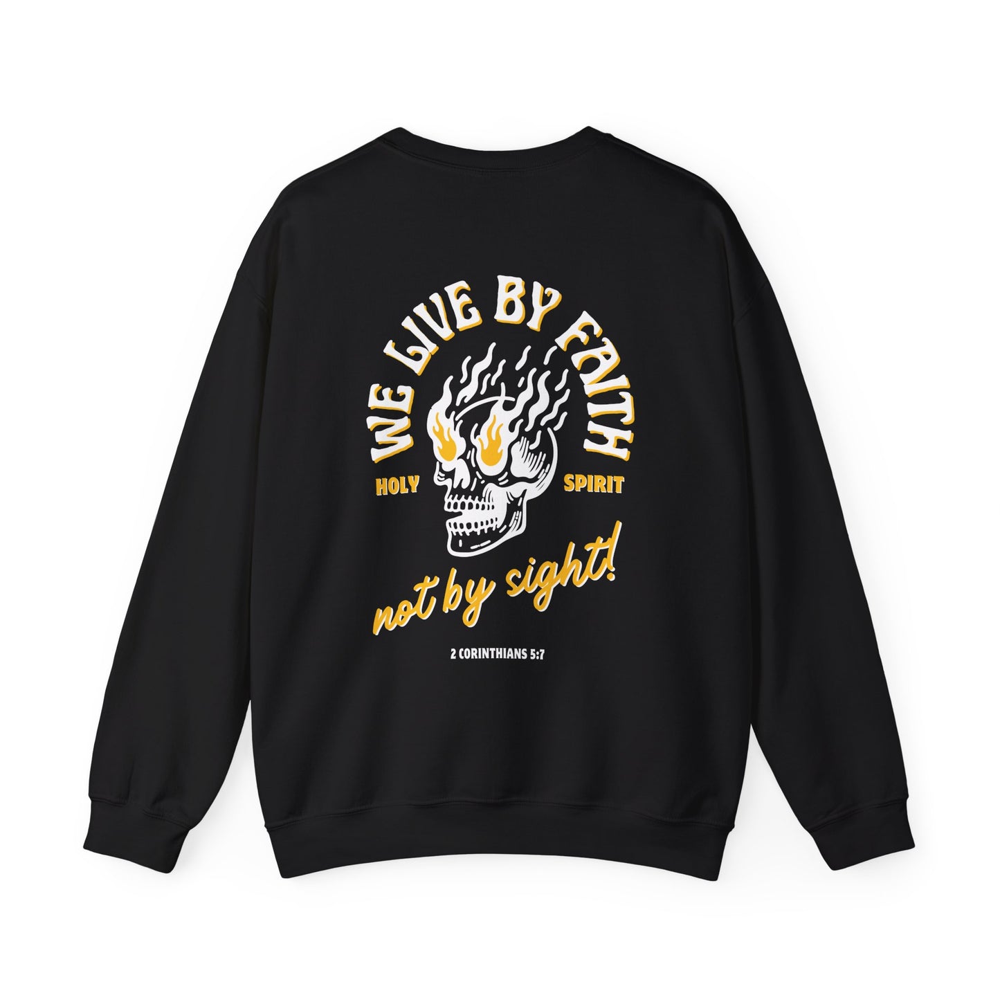 LIVE BY FAITH - CREWNECK SWEATSHIRT