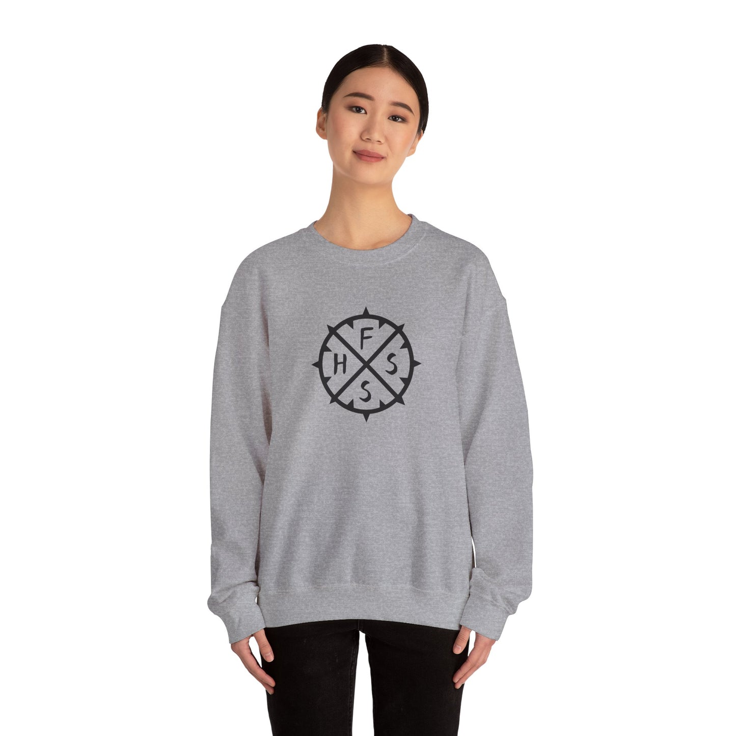 LIVE BY FAITH - CREWNECK SWEATSHIRT