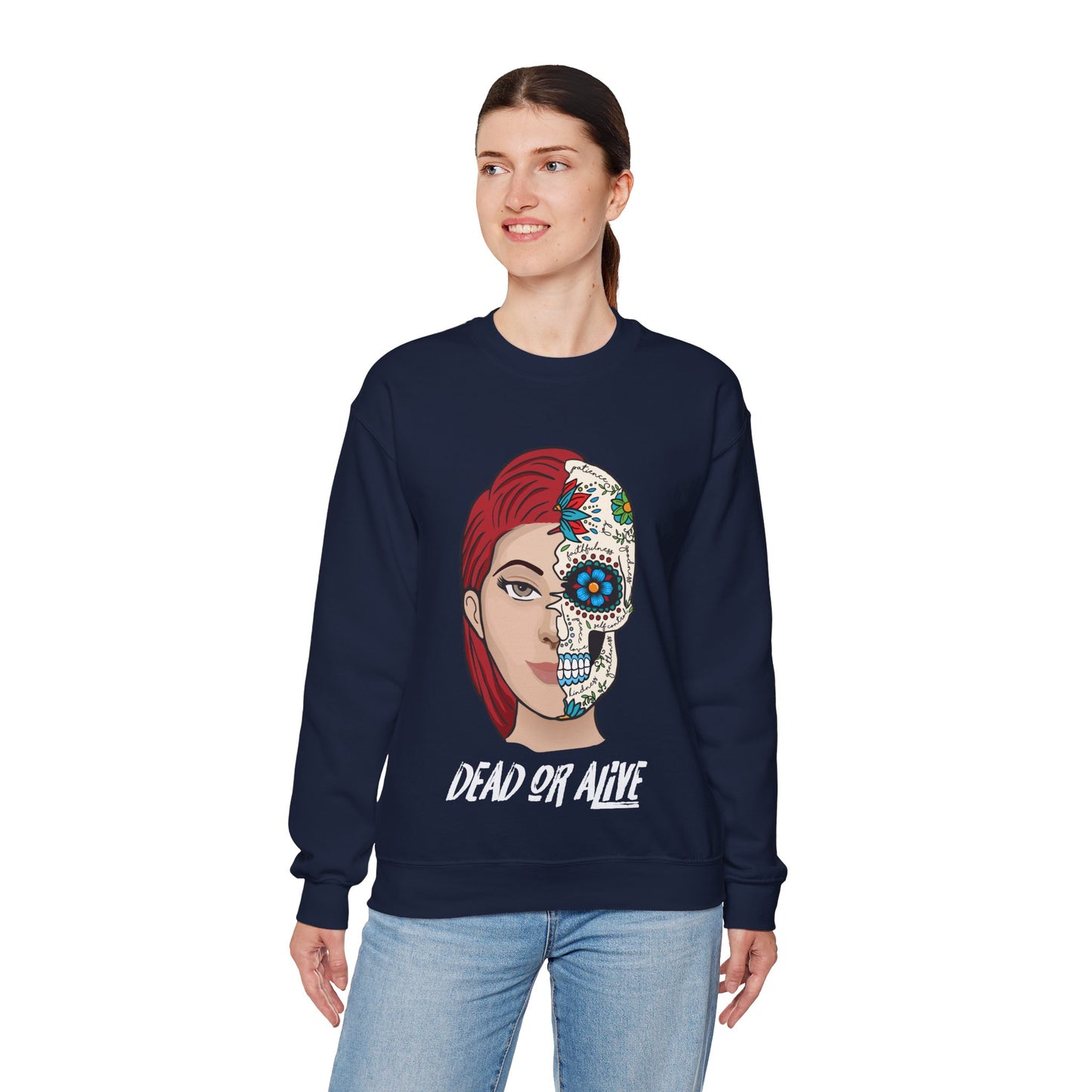 DEAD OR ALIVE (ESTHER) - CREWNECK SWEATSHIRT