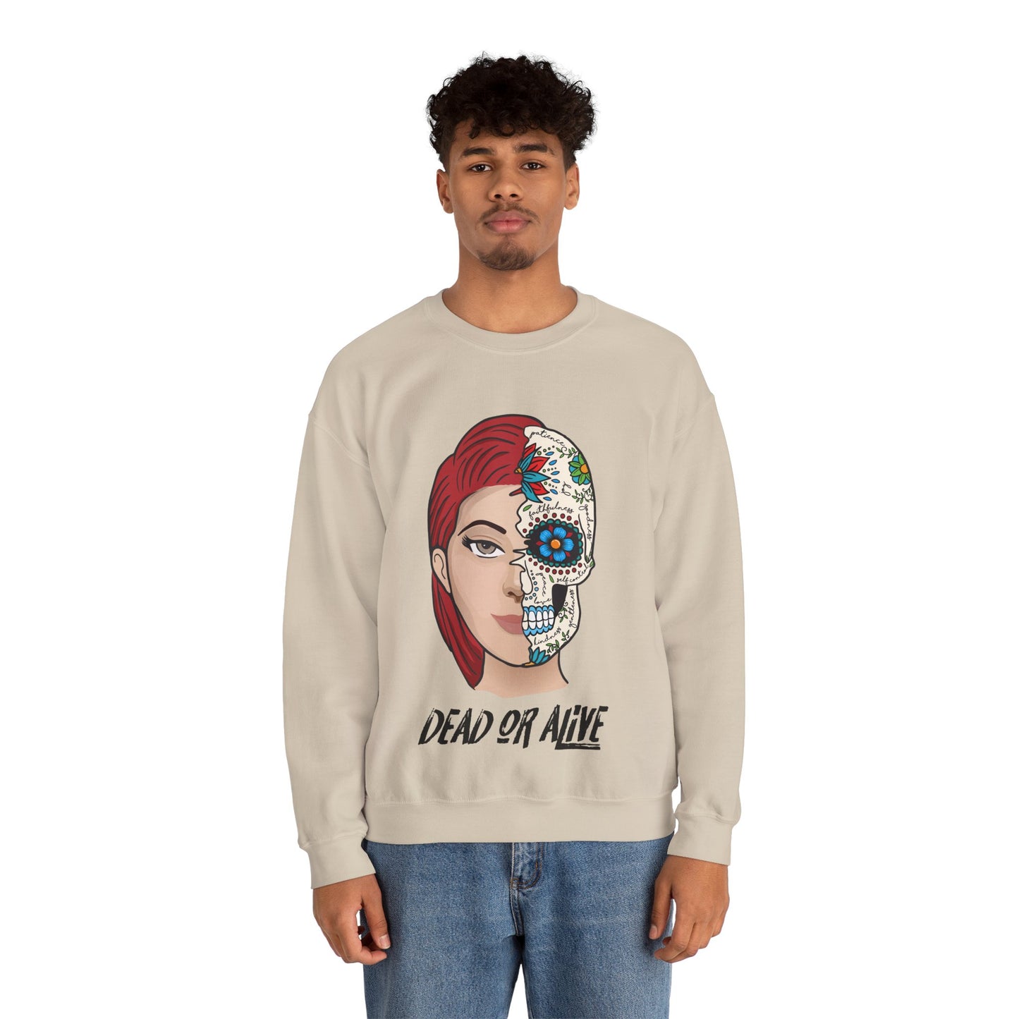 DEAD OR ALIVE (ESTHER) - CREWNECK SWEATSHIRT