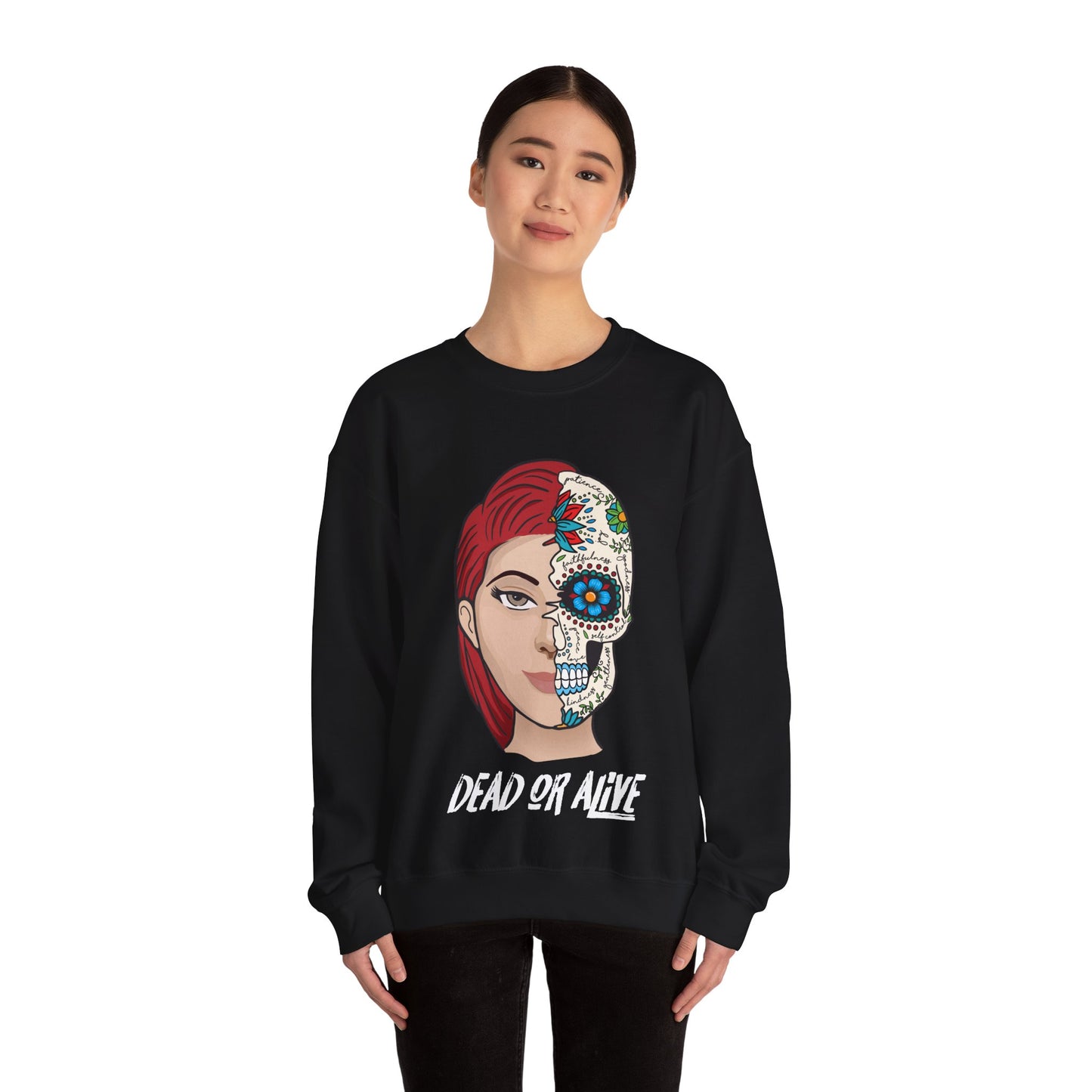 DEAD OR ALIVE (ESTHER) - CREWNECK SWEATSHIRT