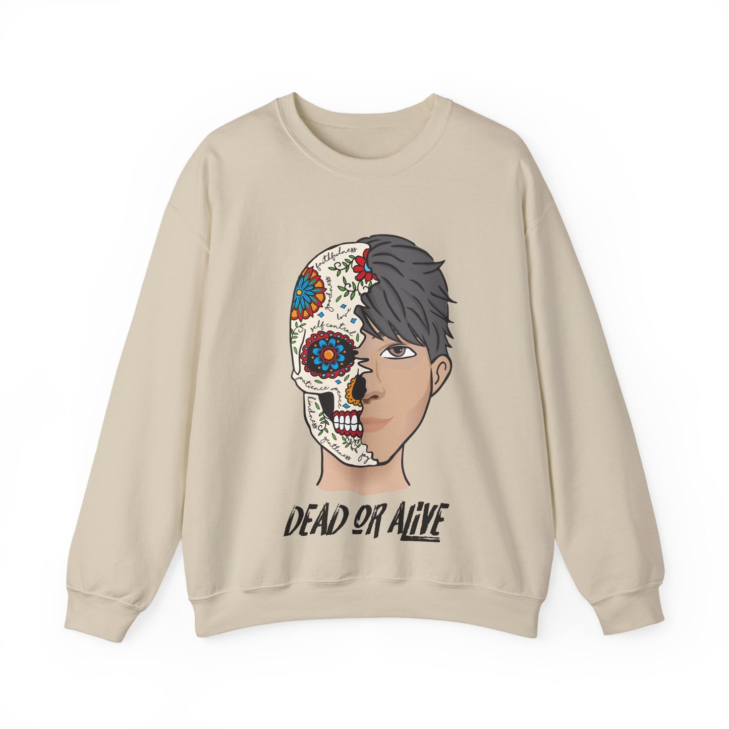 DEAD OR ALIVE (ELEAZAR) - CREWNECK SWEATSHIRT