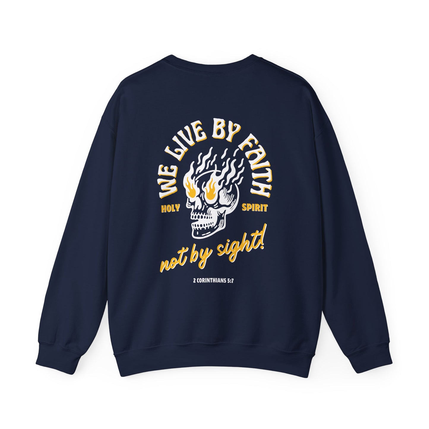 LIVE BY FAITH - CREWNECK SWEATSHIRT