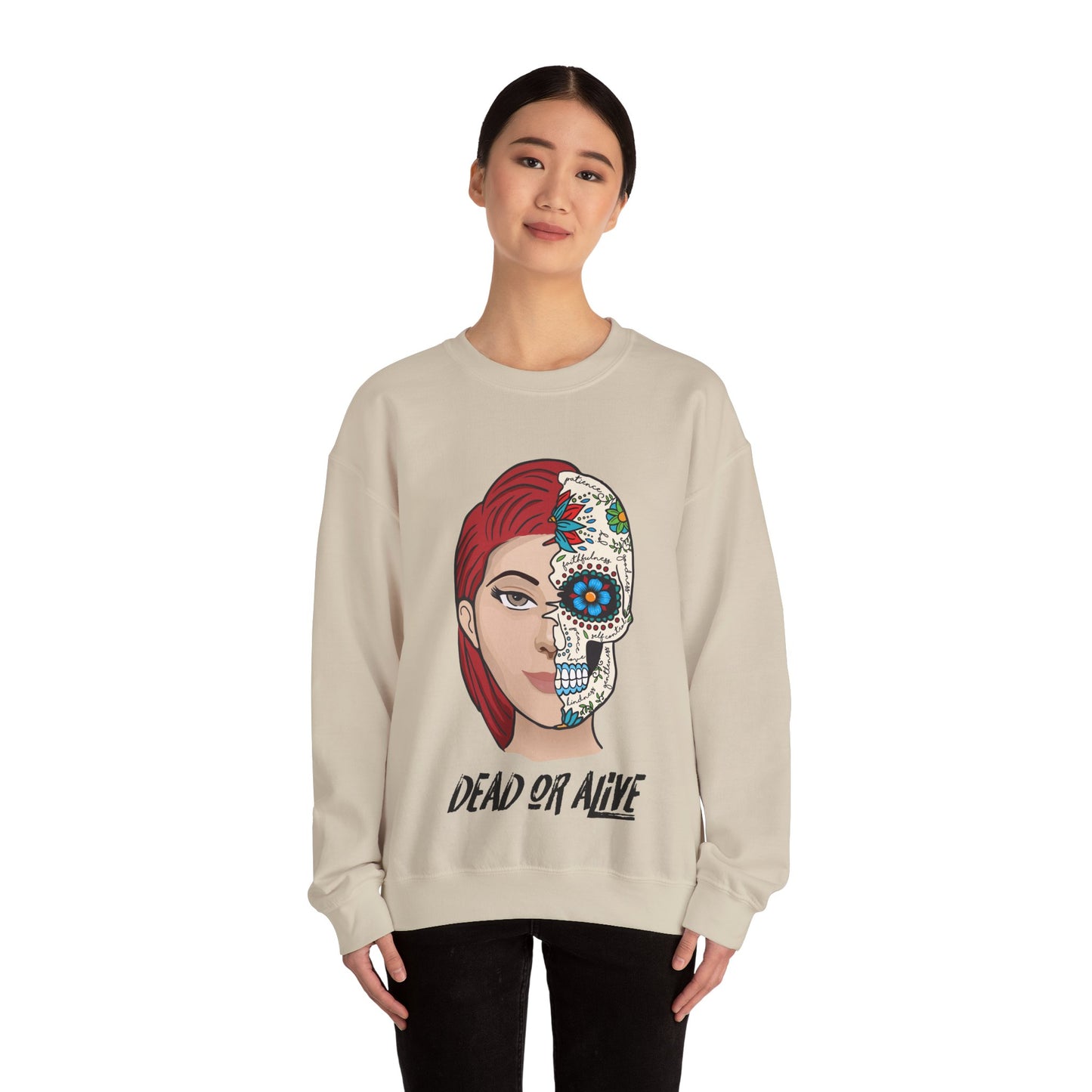 DEAD OR ALIVE (ESTHER) - CREWNECK SWEATSHIRT