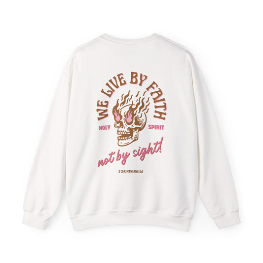 LIVE BY FAITH - CREWNECK SWEATSHIRT
