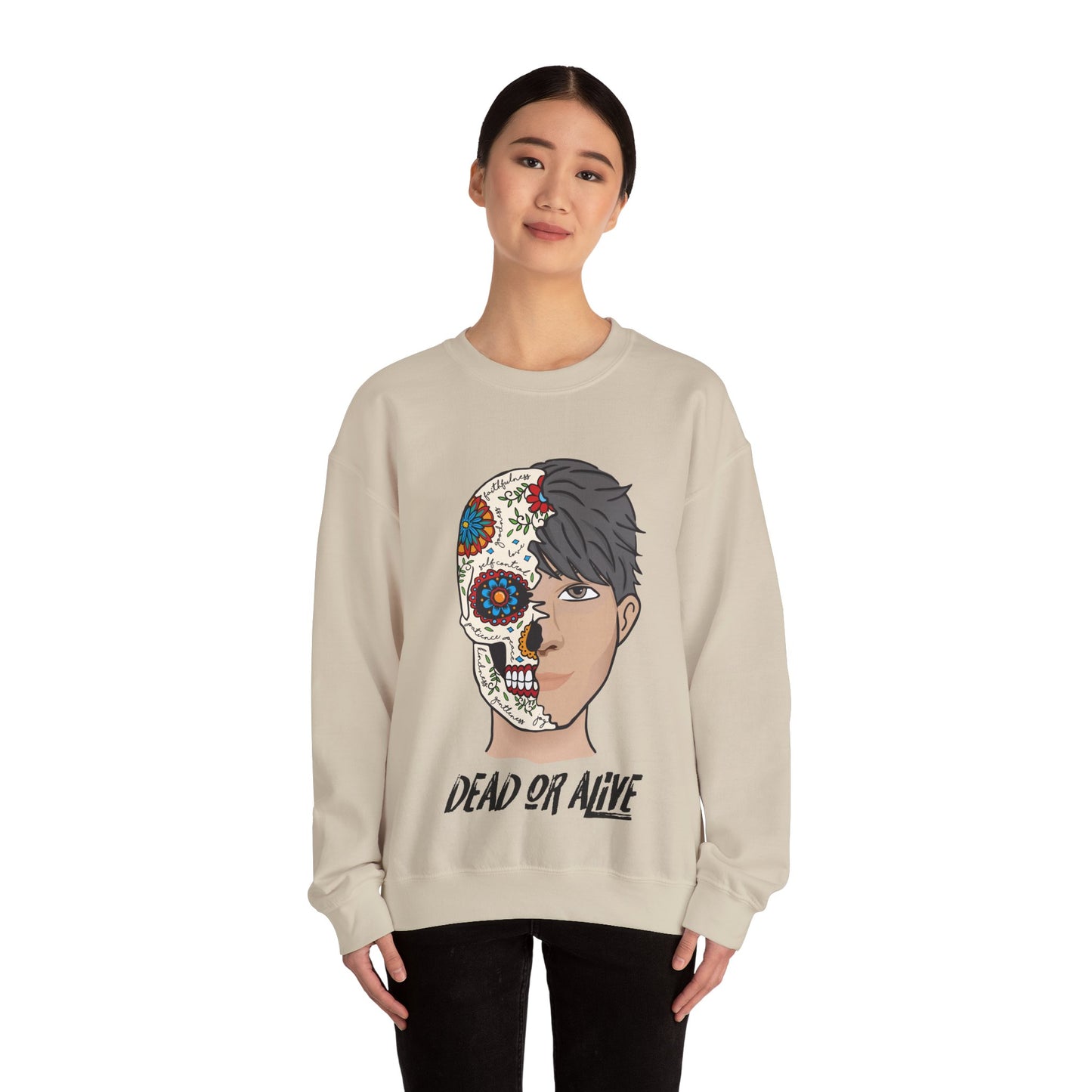 DEAD OR ALIVE (ELEAZAR) - CREWNECK SWEATSHIRT