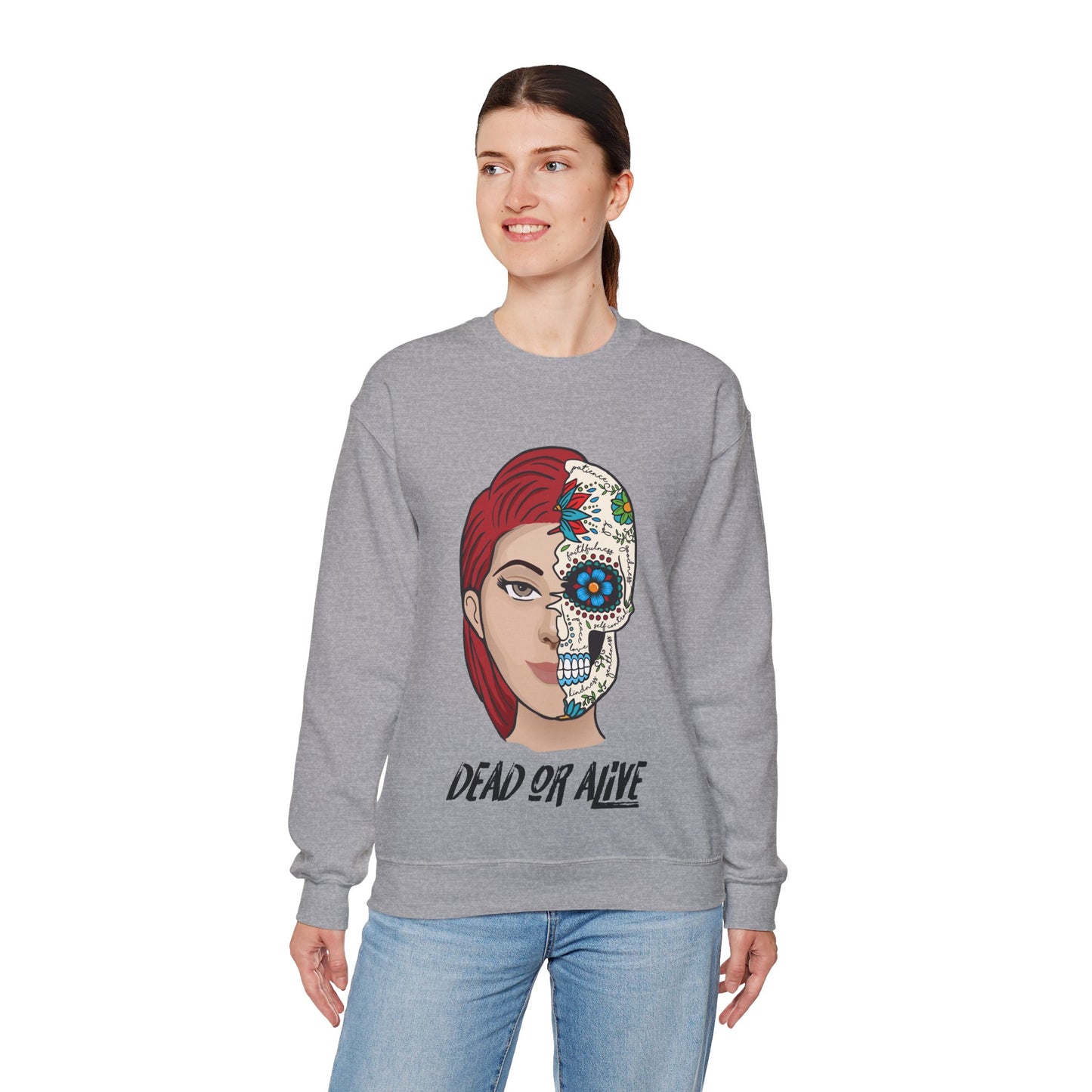 DEAD OR ALIVE (ESTHER) - CREWNECK SWEATSHIRT