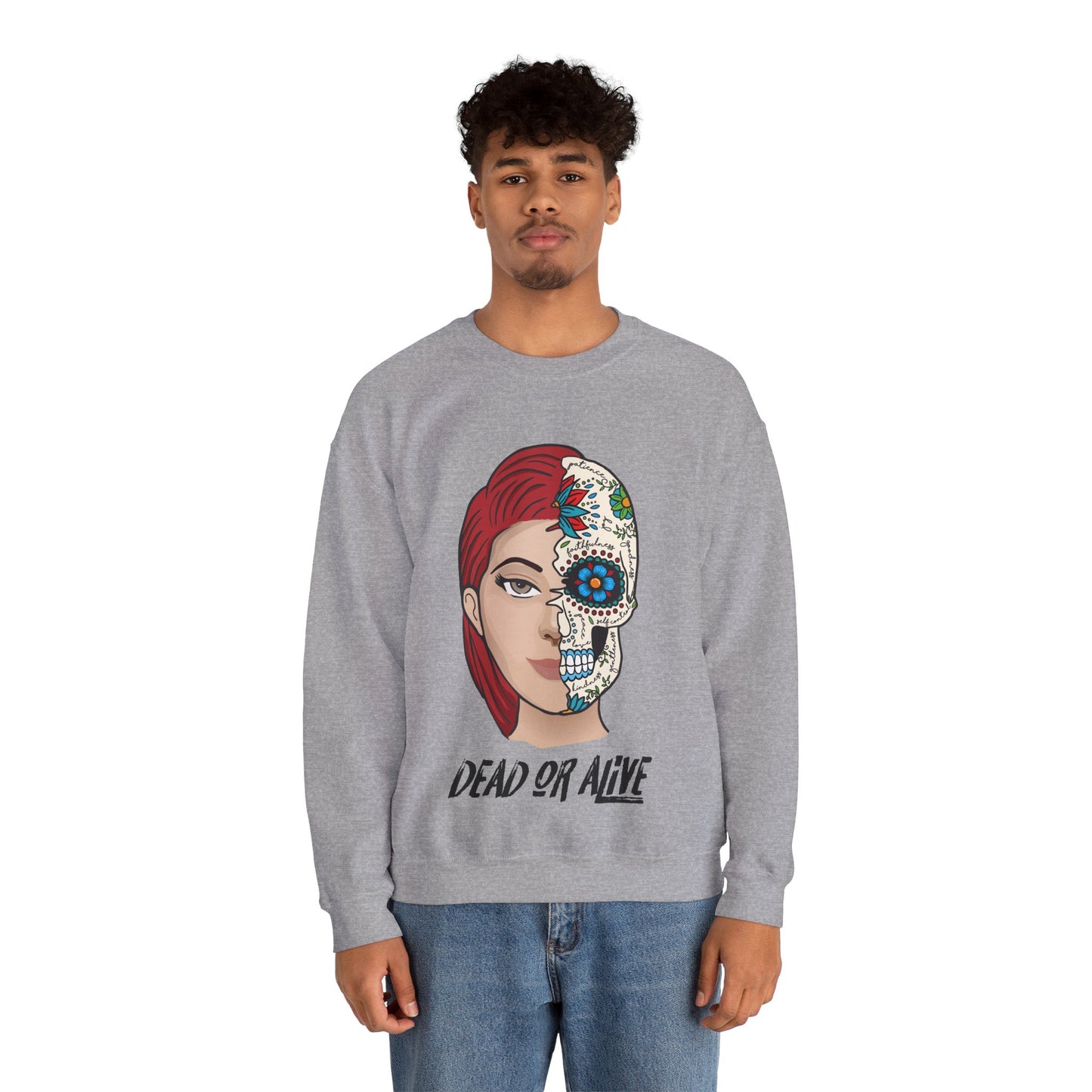 DEAD OR ALIVE (ESTHER) - CREWNECK SWEATSHIRT