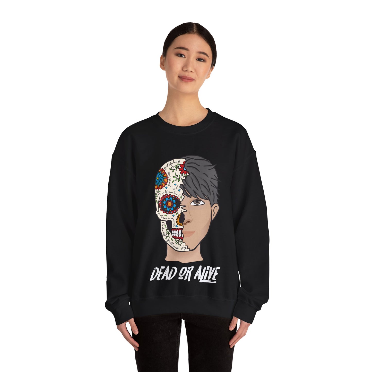 DEAD OR ALIVE (ELEAZAR) - CREWNECK SWEATSHIRT