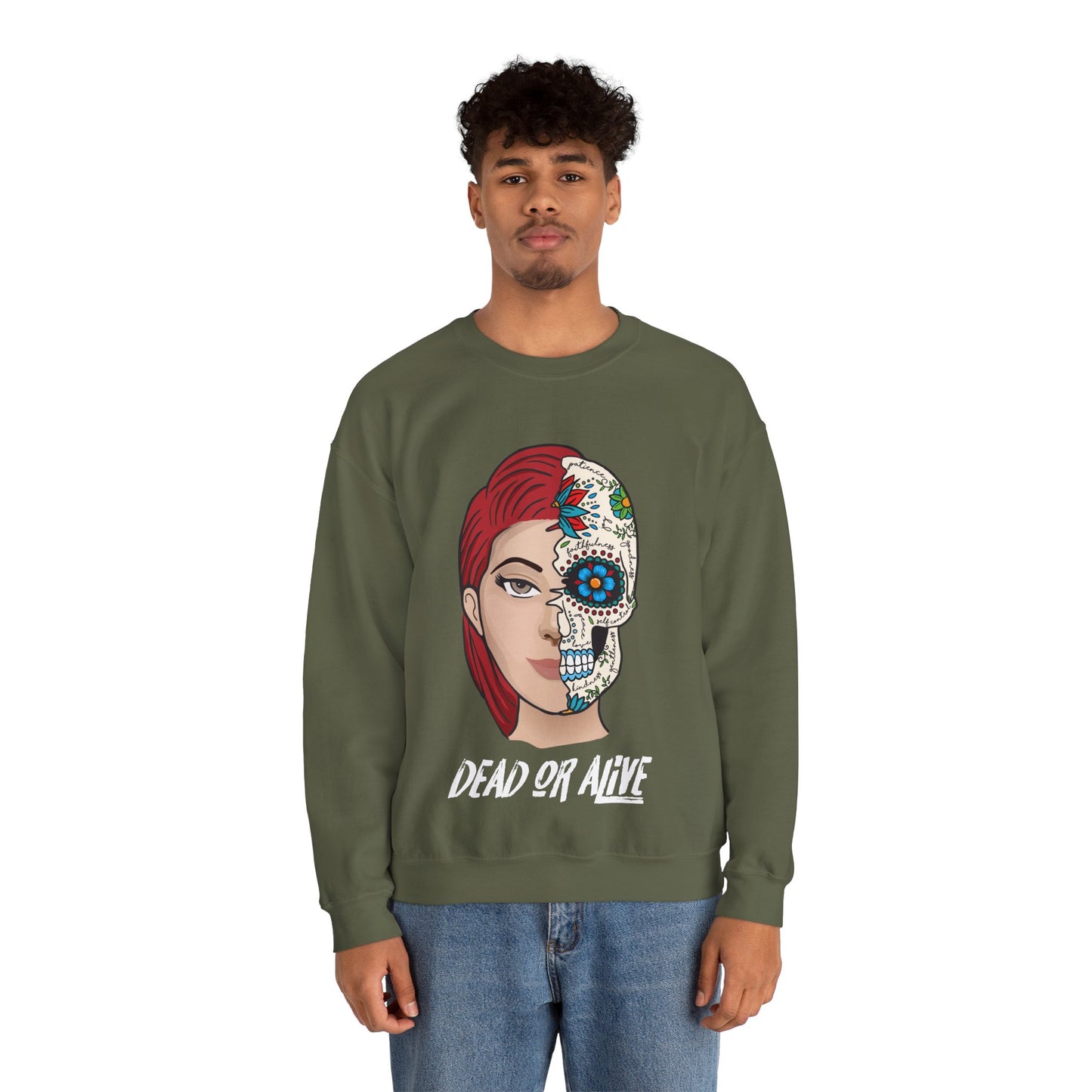 DEAD OR ALIVE (ESTHER) - CREWNECK SWEATSHIRT