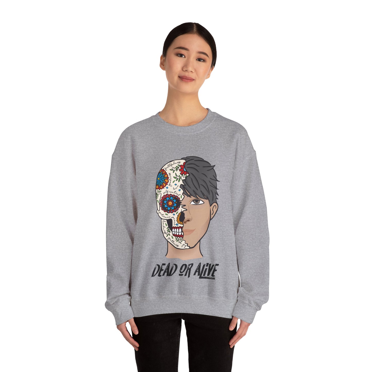 DEAD OR ALIVE (ELEAZAR) - CREWNECK SWEATSHIRT