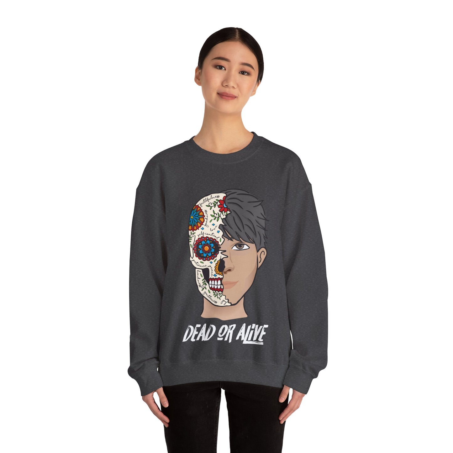 DEAD OR ALIVE (ELEAZAR) - CREWNECK SWEATSHIRT