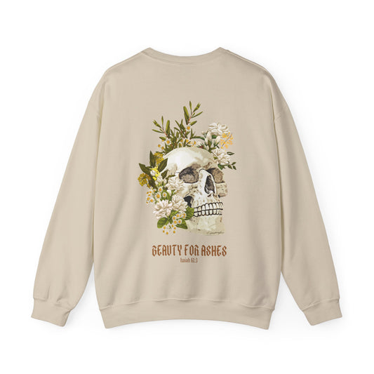 BEAUTY FOR ASHES - CREWNECK SWEATSHIRT