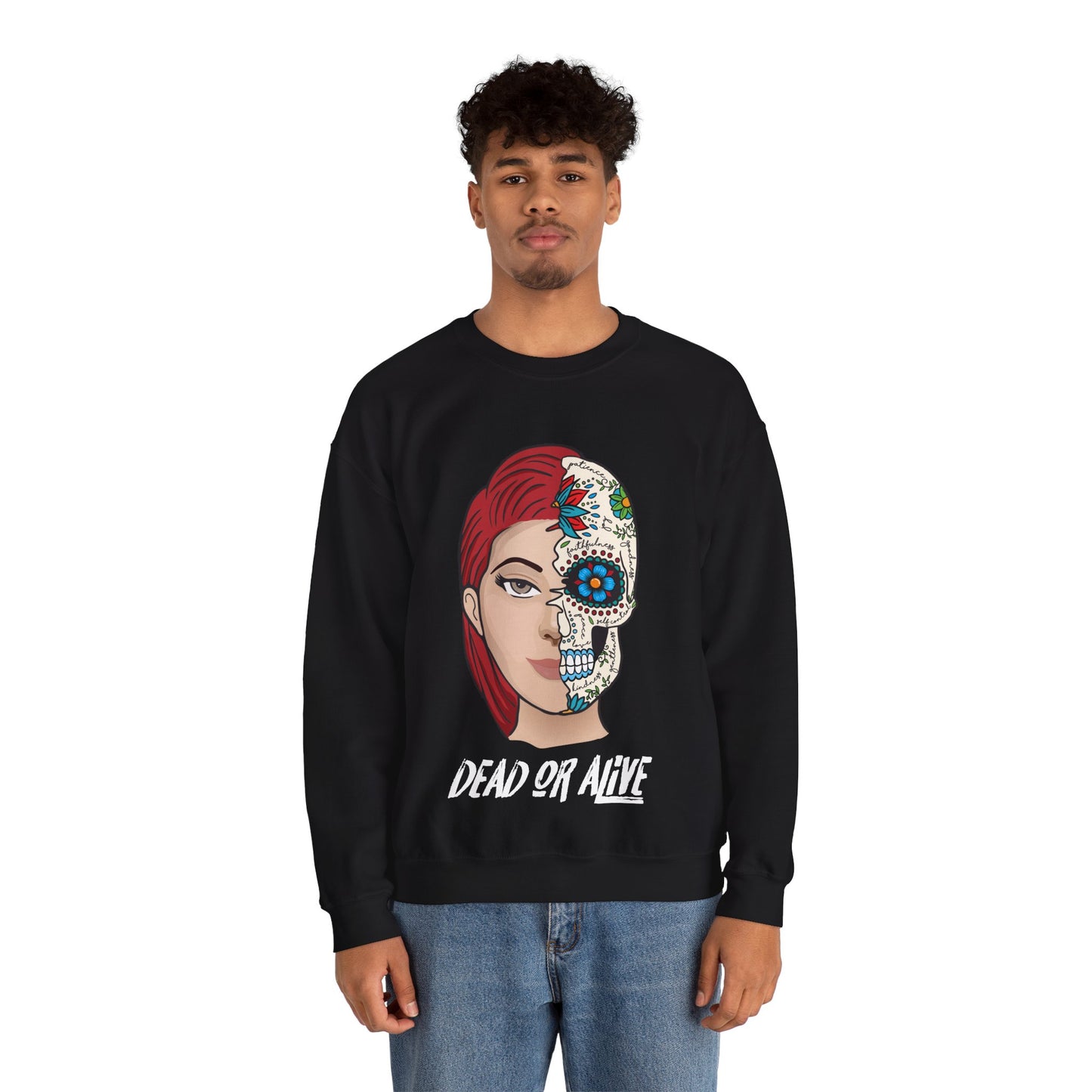 DEAD OR ALIVE (ESTHER) - CREWNECK SWEATSHIRT