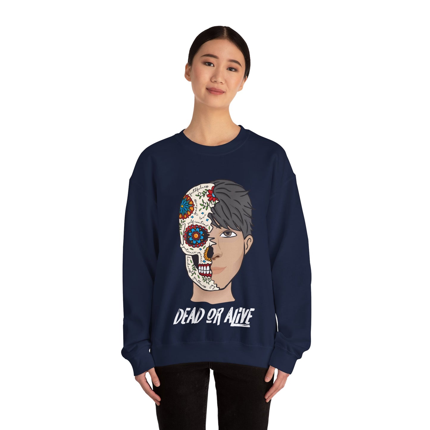 DEAD OR ALIVE (ELEAZAR) - CREWNECK SWEATSHIRT