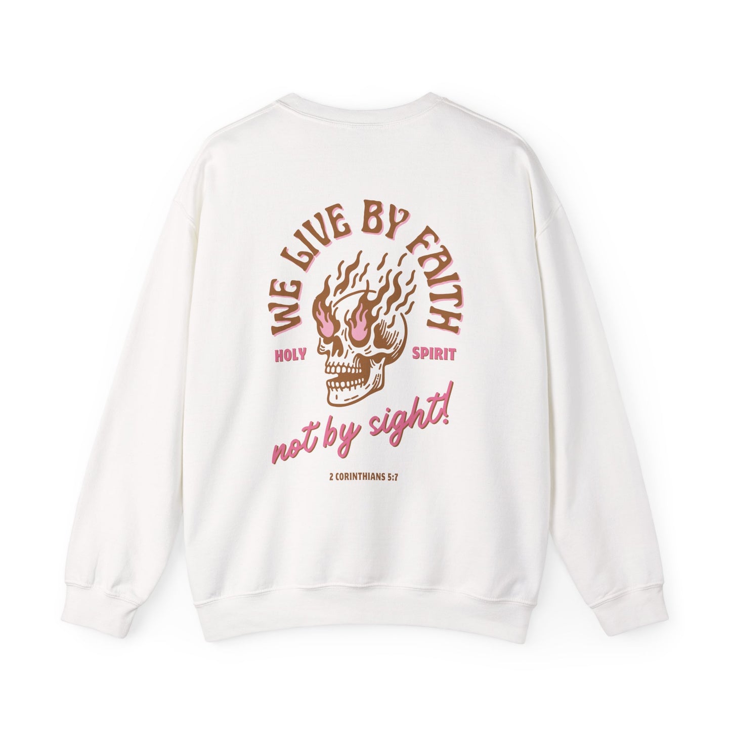 LIVE BY FAITH - CREWNECK SWEATSHIRT