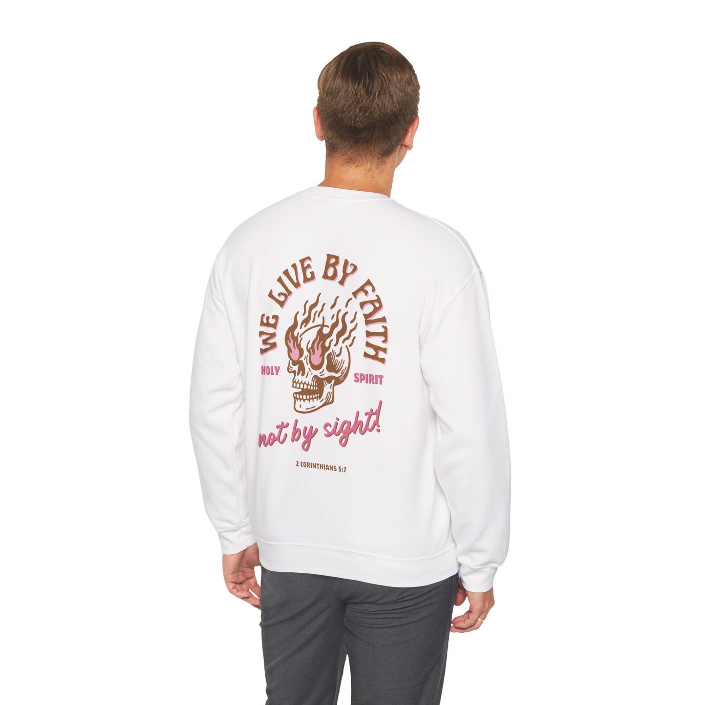 LIVE BY FAITH - CREWNECK SWEATSHIRT
