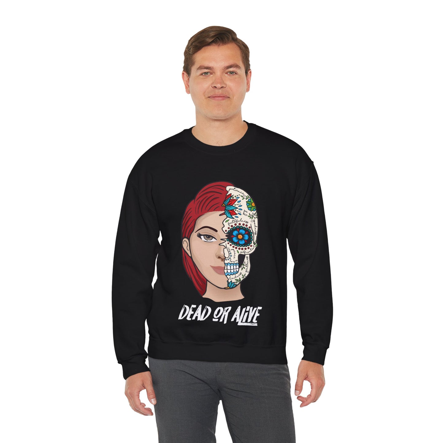 DEAD OR ALIVE (ESTHER) - CREWNECK SWEATSHIRT