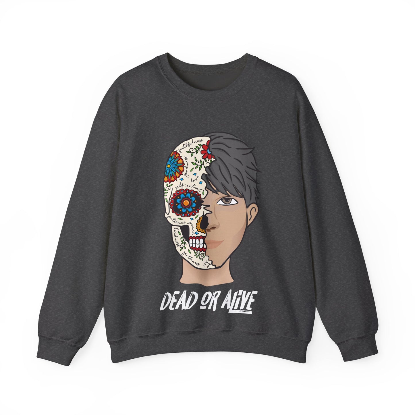 DEAD OR ALIVE (ELEAZAR) - CREWNECK SWEATSHIRT