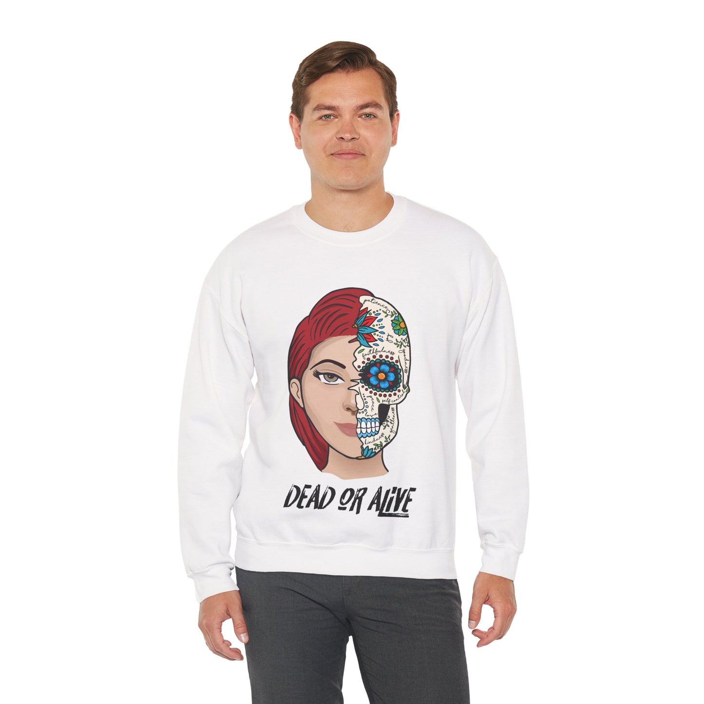 DEAD OR ALIVE (ESTHER) - CREWNECK SWEATSHIRT