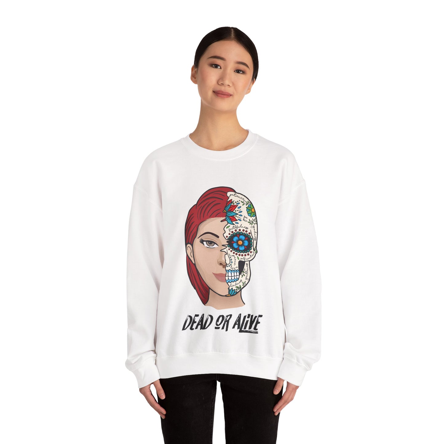 DEAD OR ALIVE (ESTHER) - CREWNECK SWEATSHIRT