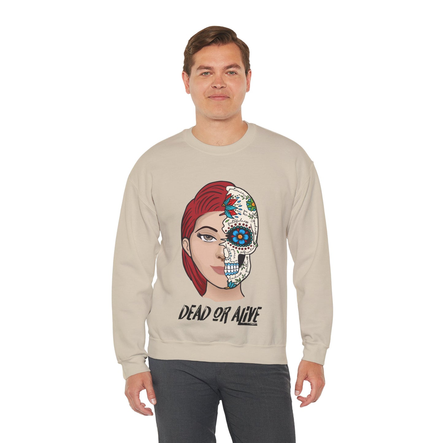 DEAD OR ALIVE (ESTHER) - CREWNECK SWEATSHIRT