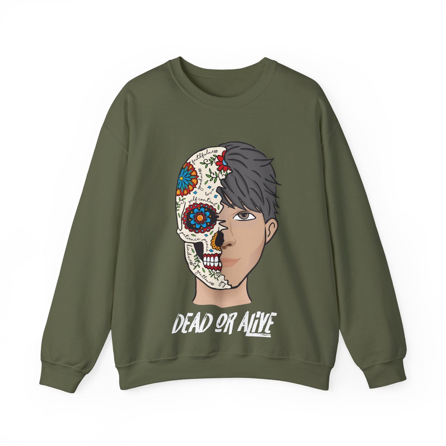 DEAD OR ALIVE (ELEAZAR) - CREWNECK SWEATSHIRT
