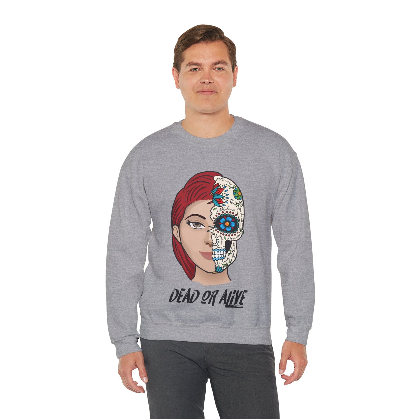 DEAD OR ALIVE (ESTHER) - CREWNECK SWEATSHIRT
