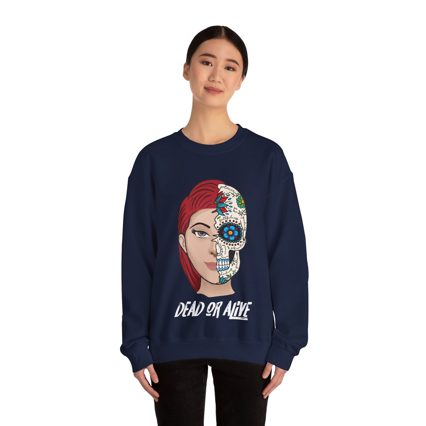 DEAD OR ALIVE (ESTHER) - CREWNECK SWEATSHIRT