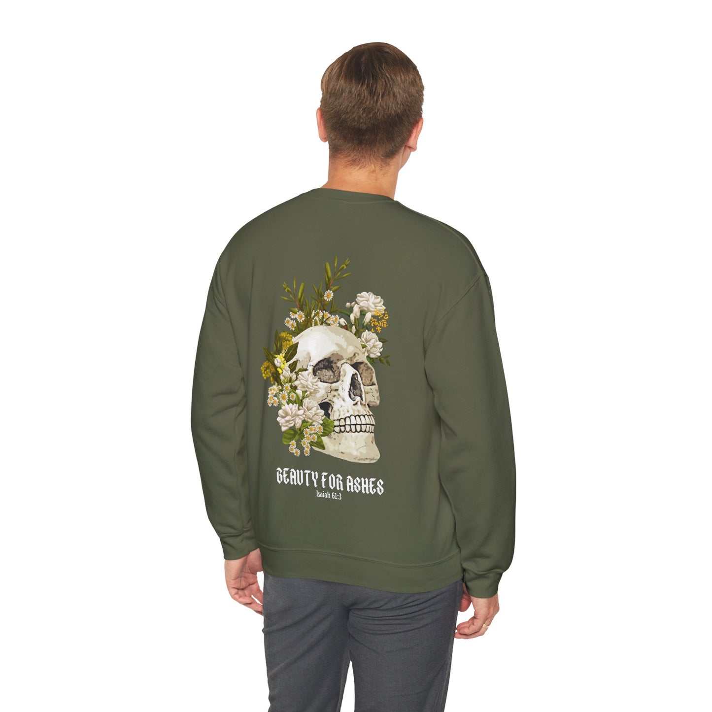 BEAUTY FOR ASHES - CREWNECK SWEATSHIRT
