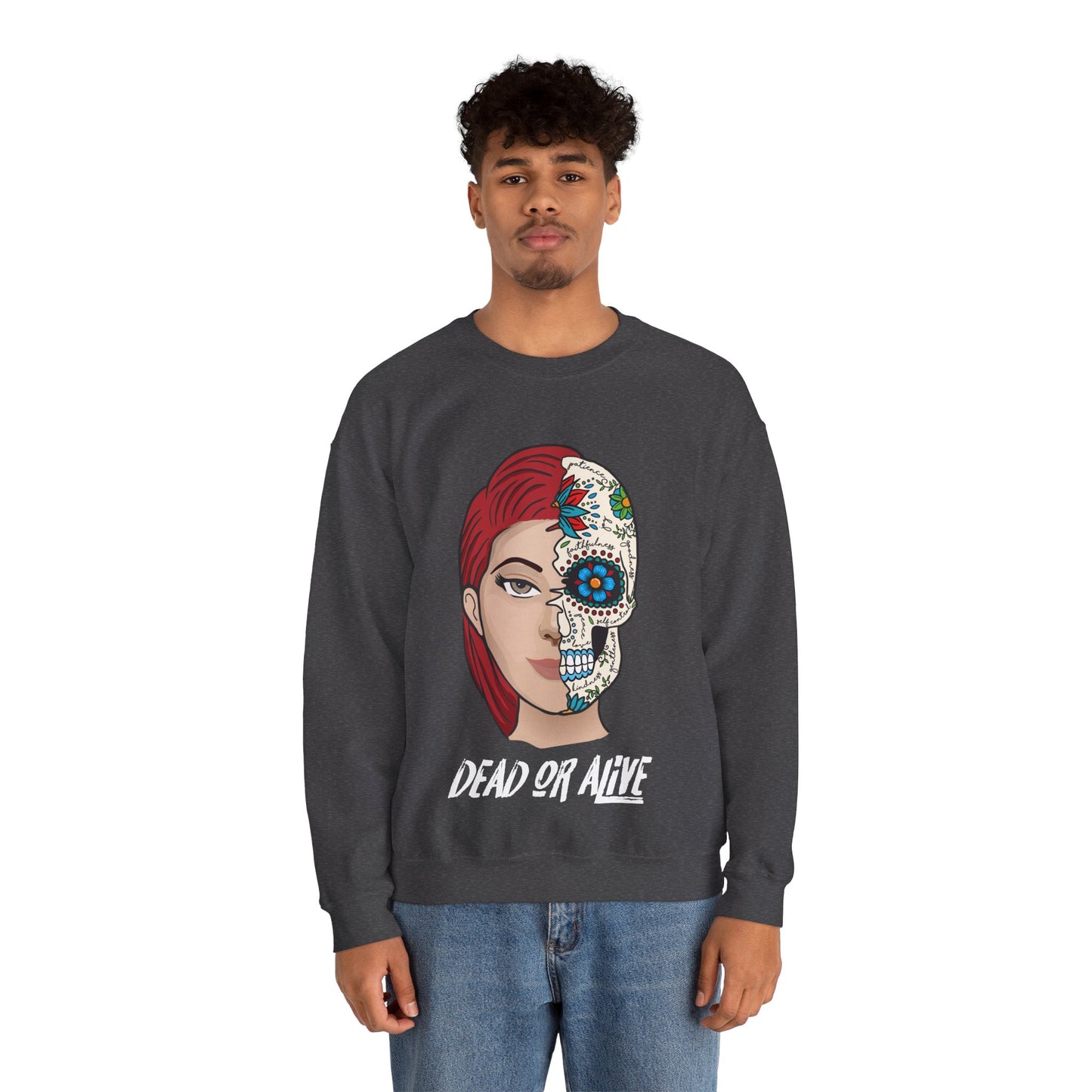 DEAD OR ALIVE (ESTHER) - CREWNECK SWEATSHIRT