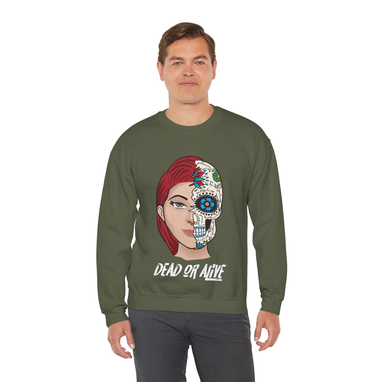 DEAD OR ALIVE (ESTHER) - CREWNECK SWEATSHIRT