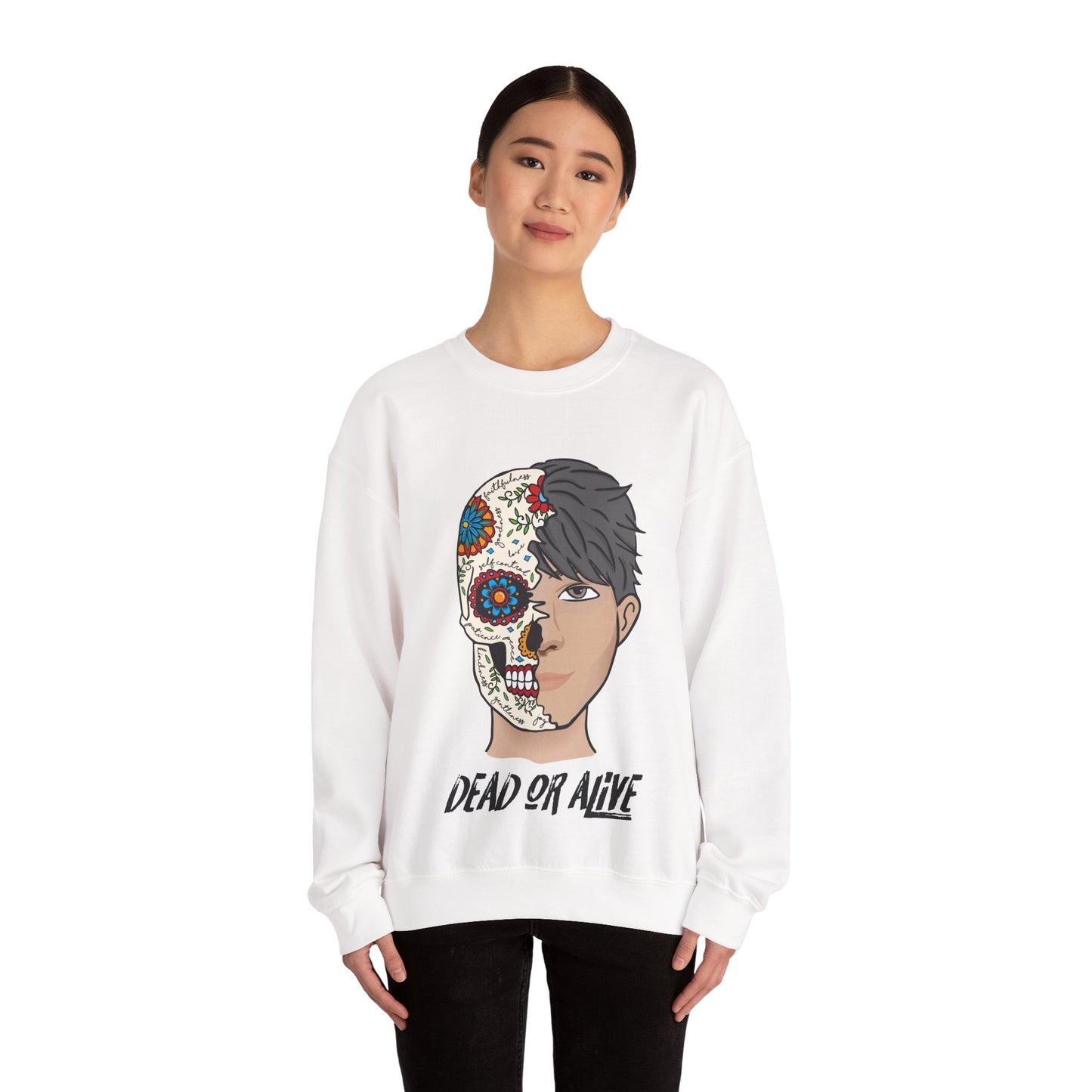DEAD OR ALIVE (ELEAZAR) - CREWNECK SWEATSHIRT
