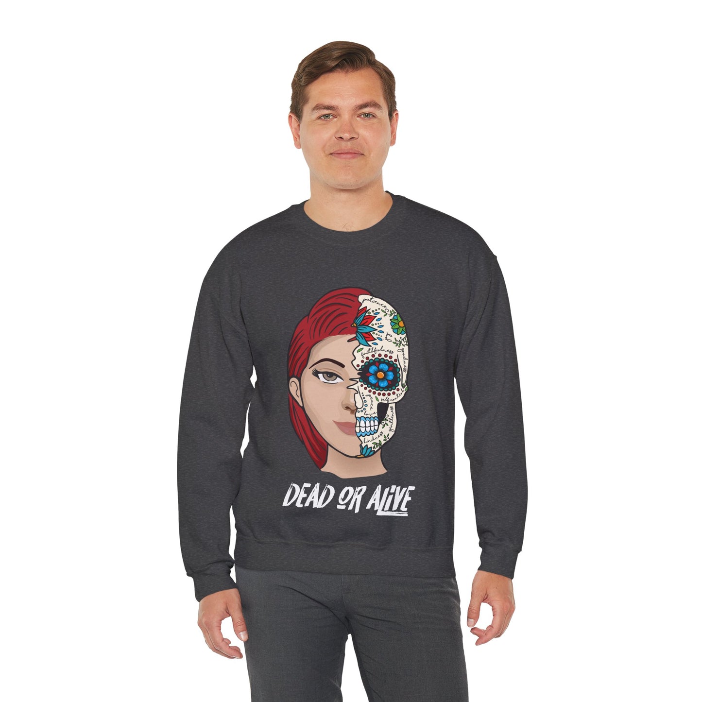 DEAD OR ALIVE (ESTHER) - CREWNECK SWEATSHIRT